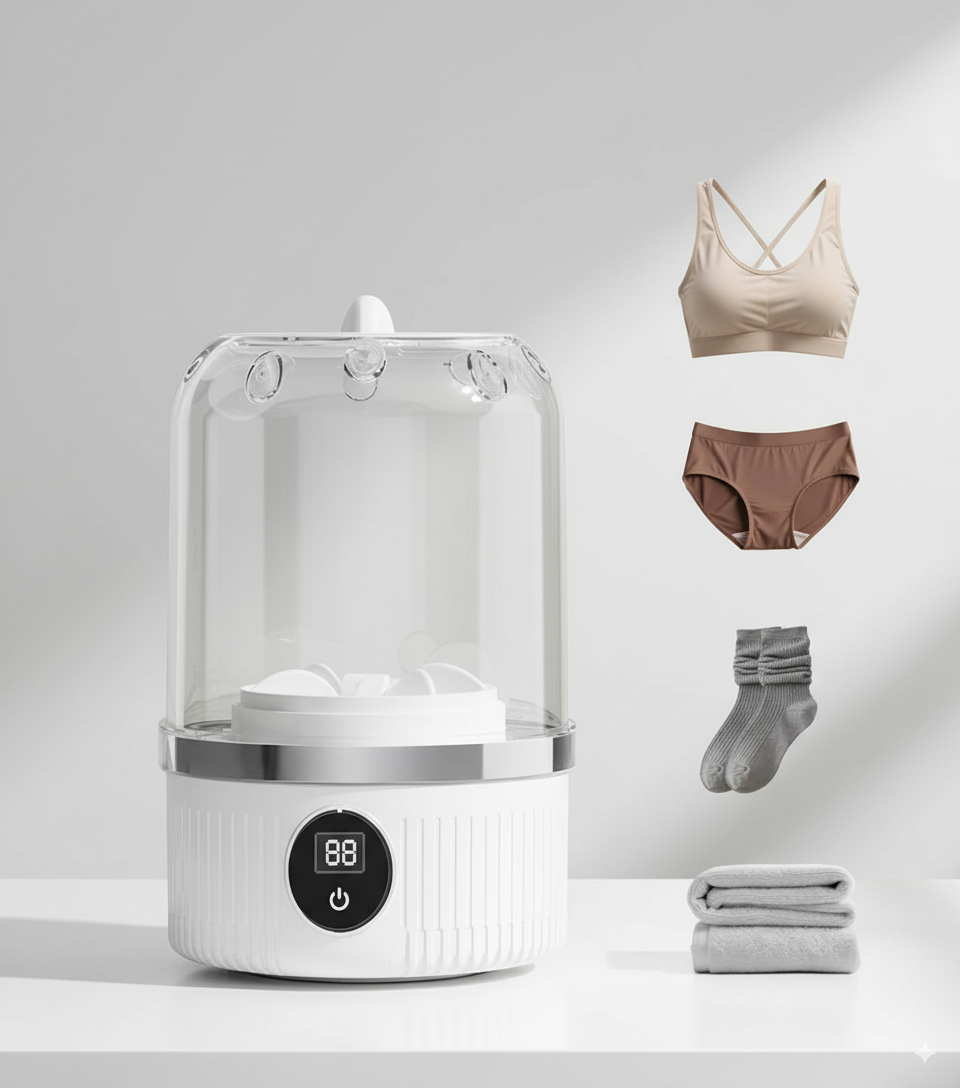 Smart Compact Mini Washing Machine – Portable & Efficient