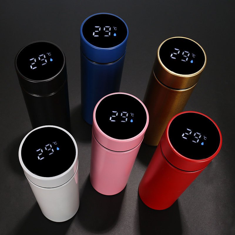Smart Temperature Display Thermos Bottle